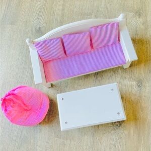 Eimmie 18" Doll Couch & Furniture Set